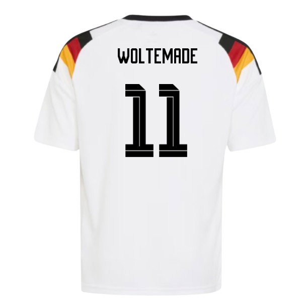 2026-2027 Germany Home Fan Jersey (Kids) (Woltemade 11)-SoccerKits Hub | Buy Soccer Jerseys Online
